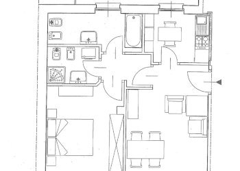 planimetria - Two-room apartment Via Carlo Civardi, Stradella - photo 17