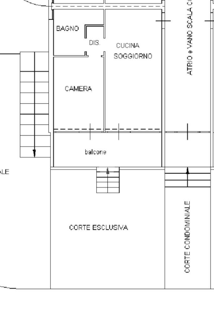 Bilocale Formigine, Formigine - planimetria 1