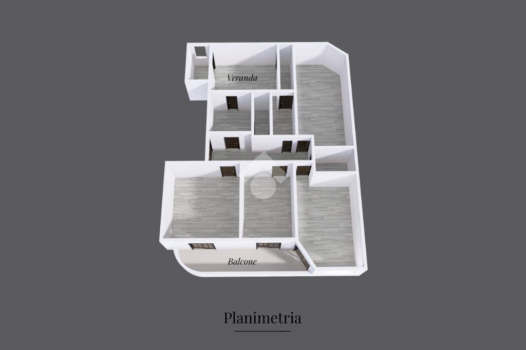 Appartamento Lungo Fiume, Ventimiglia - planimetria 1