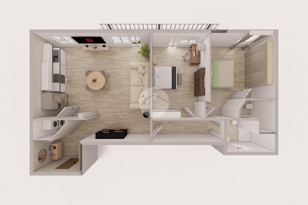 Trilocale Via Circonvallazione Meridionale, Rimini - planimetria 1