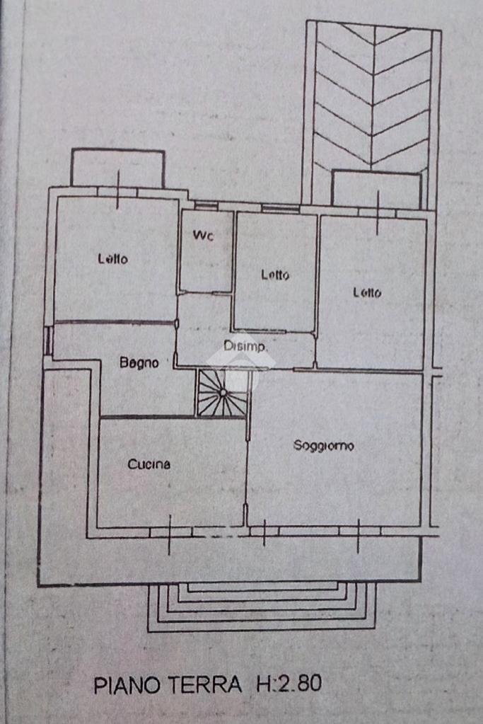 Villa Via maceri, Rimini - planimetria 1