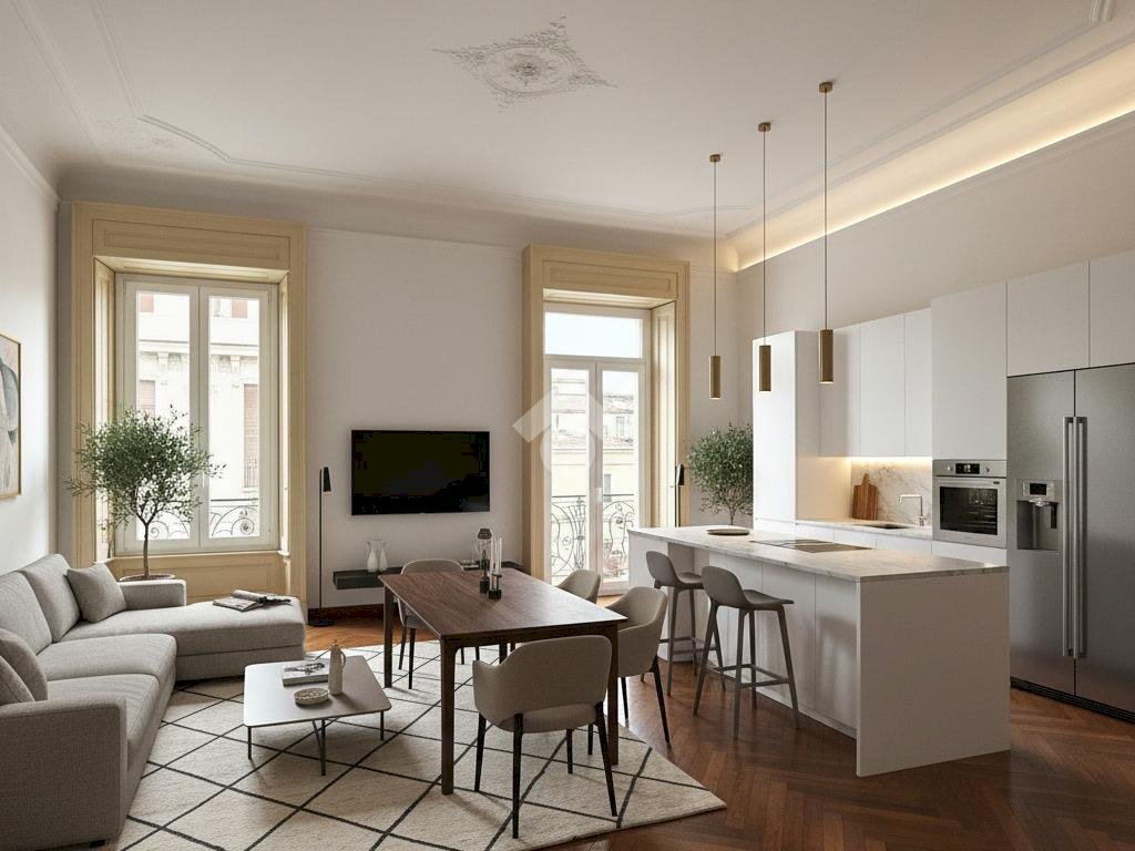 Three-room apartment Via Galvano Fiamma, Milano (neighborhood Indipendenza) - photo 1