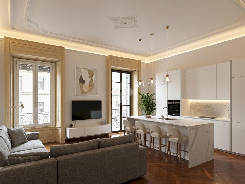 Three-room apartment Via Galvano Fiamma, Milano (neighborhood Indipendenza) - photo 2