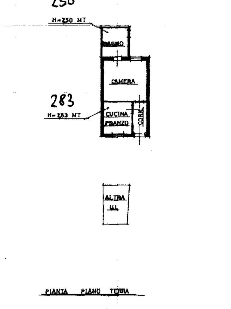 Rustico Via Campone Sala, Cesenatico - planimetria 1