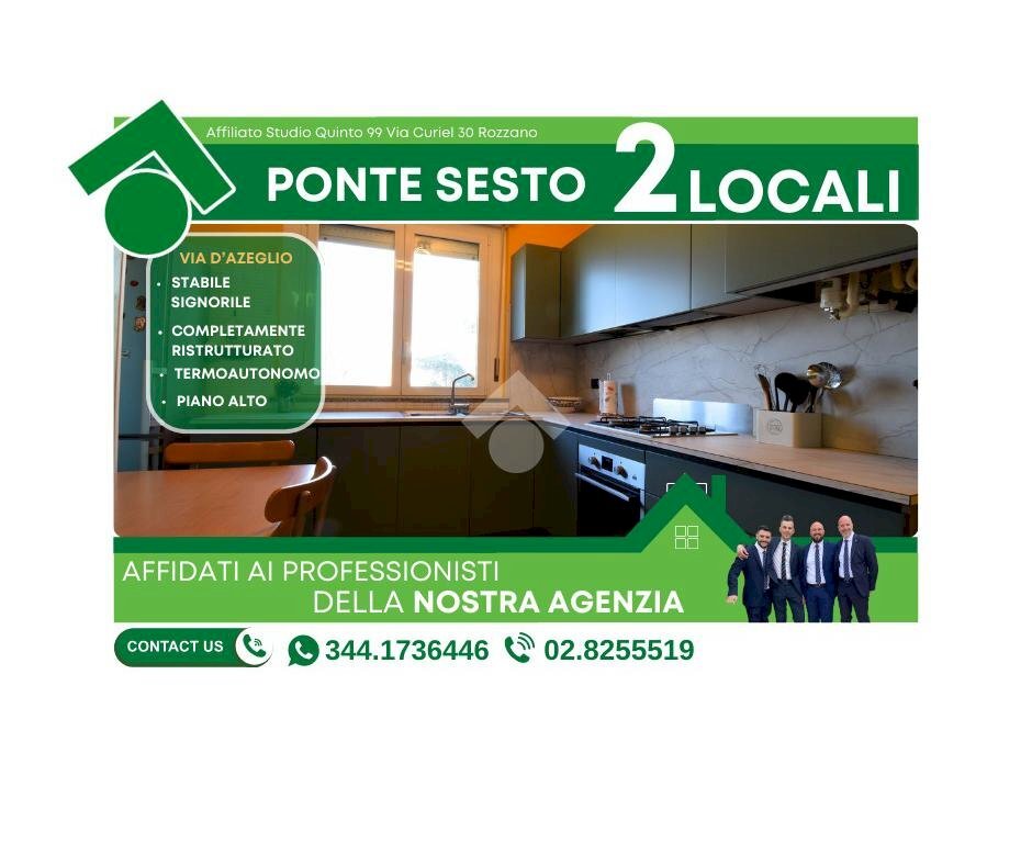 Two-room apartment Via Massimo D'Azeglio, Rozzano - photo 1