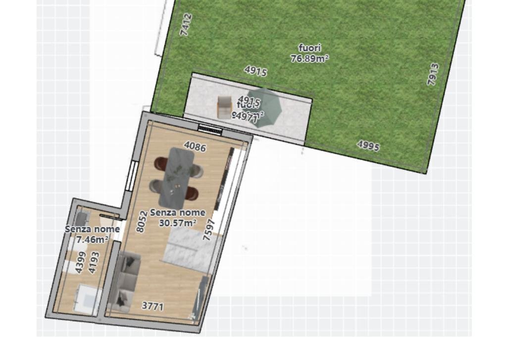 Rustico Via Oscar Borgesa, Avigliana - planimetria 1