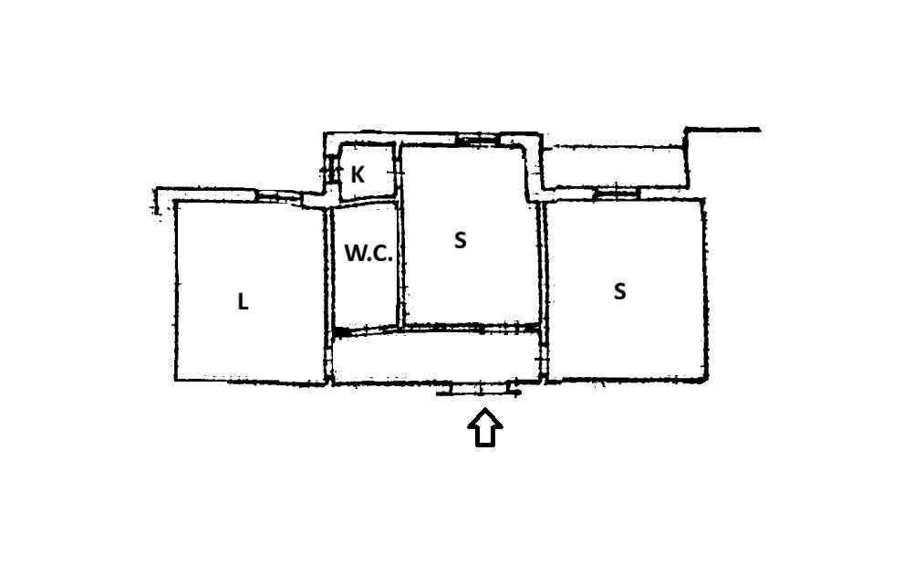Two-room apartment Via Mottola, Martina Franca - floor plans 1