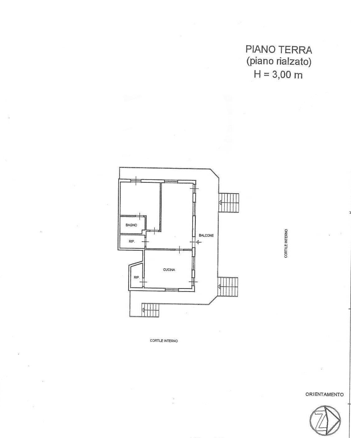 Foto 33 - Appartamento Via Conte Girolamo Giusso
 
10, Bari - planimetria 1