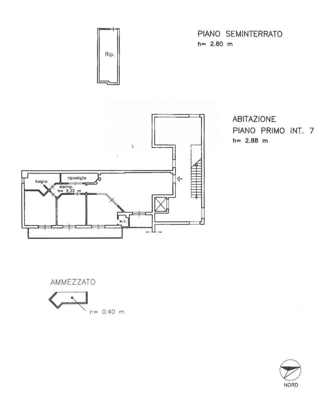 Foto 16 - Appartamento Via Giuseppe Pellegrini
 
11, Bari - planimetria 1