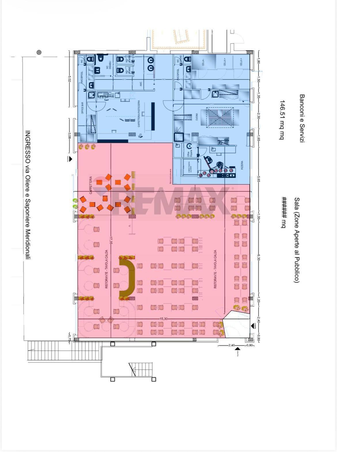 Pianta 2D - Commercial Premises Via Oliere e Saponiere Meridionali
snc, Molfetta - photo 3