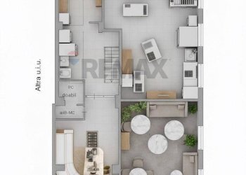 Planimetria arredata - Commercial Premises Via Abate Giacinto Gimma
 
175, Bari - photo 1