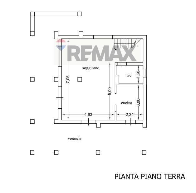 Pianta 2D - Villa via del gambero
 
6, Augusta - planimetria 1