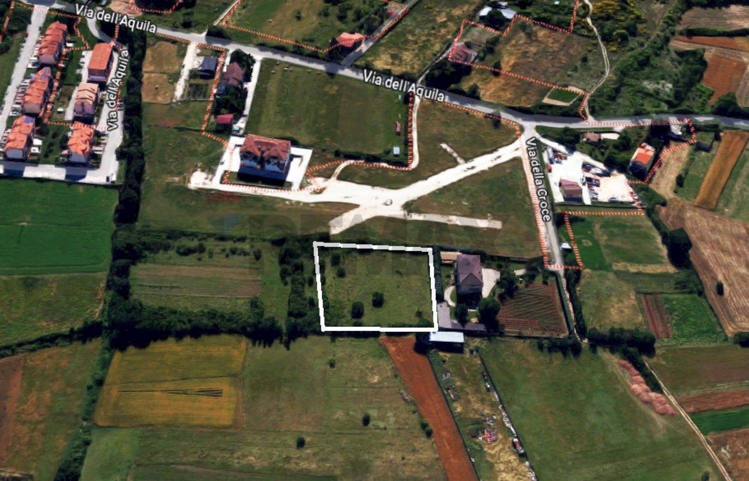 Posizione della mappa - Terreno edificabile Via dell'Aquila
 
58, Pizzoli - foto 3