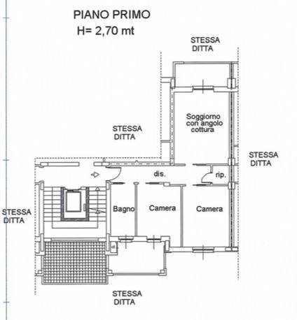 Foto 28 - Appartamento Via Risorgimento
 
15, Volvera - planimetria 1