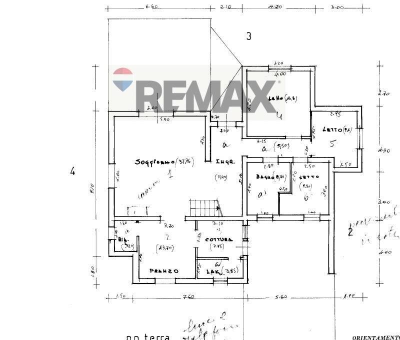 Pianta 2D - Villa Comiso - floor plans 1