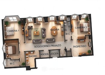 Foto 26 - Four-room apartment VIA CAVOUR
 
73, Lecco - photo 26