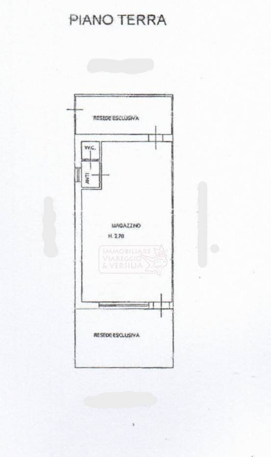 Foto 2 - One-room apartment via dei Lecci
 
79, Viareggio - floor plans 1