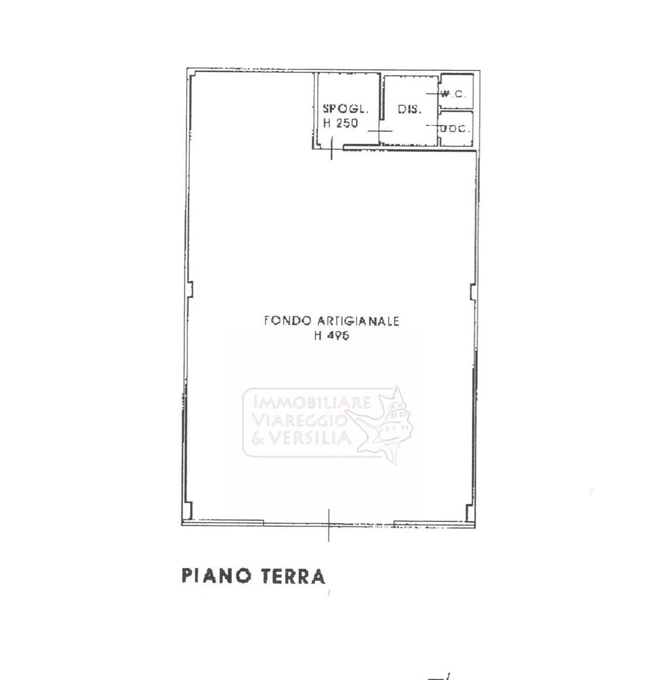 Foto 2 - Warehouse via Libeccio
 
45, Viareggio - floor plans 1