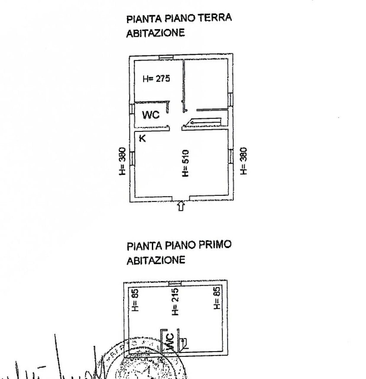 Villa via dei Piani, 253, Nepi - planimetria 1