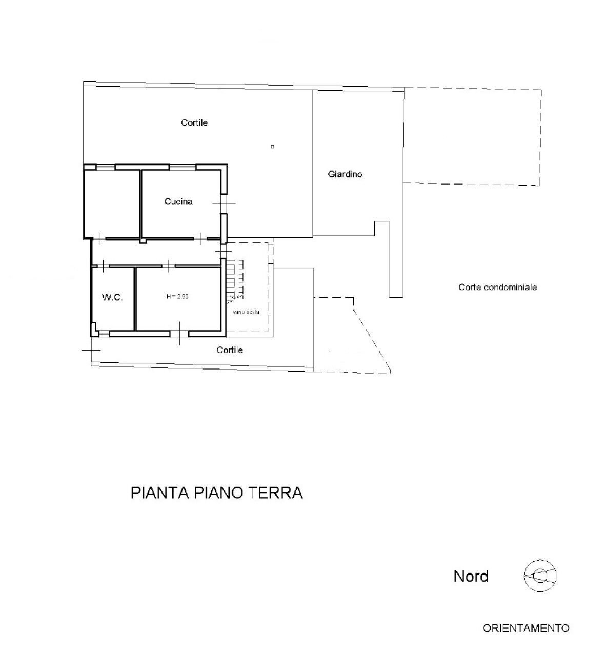 Trilocale via Federico Fellini, 18, Misterbianco - planimetria 1