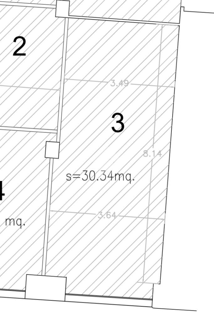 Box Via Vado, Genova (zona Sestri Ponente) - planimetria 1