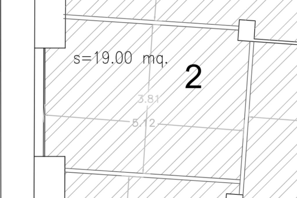 Box Via Monfalcone, Genova (zona Sestri Ponente) - planimetria 1