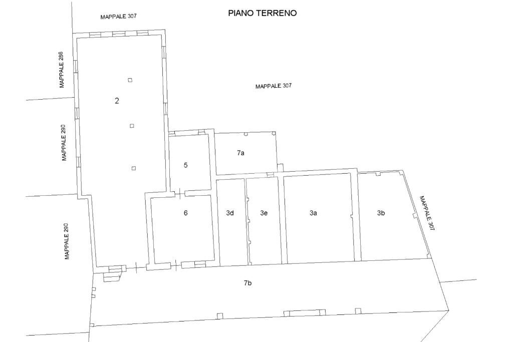 Rustic Via San Francesco al Campo, Leini - floor plans 1