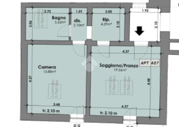 Bilocale Piazza della Repubblica, Castelfranco Emilia - foto 23