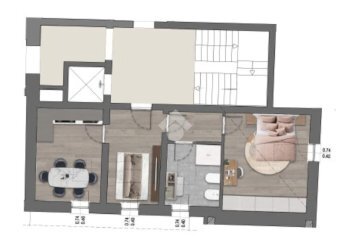 Bilocale Piazza della Repubblica, Castelfranco Emilia - foto 19