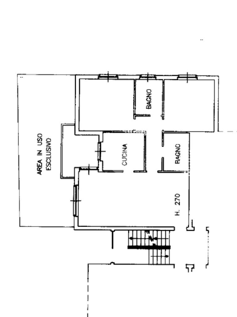 Three-room apartment Via Carlo Alberto dalla Chiesa, San Polo d'Enza - floor plans 1