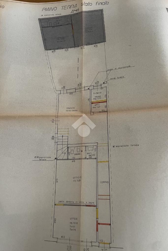 Appartamento Piazza Ciceruacchio, Cesenatico - planimetria 1