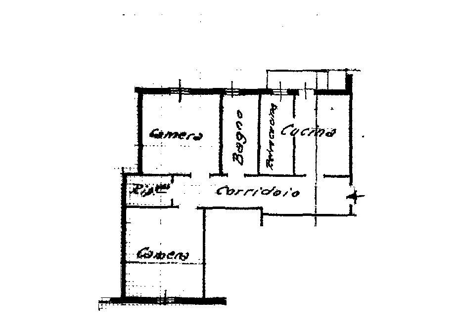 Appartamento Bologna (zona Murri) - planimetria 1