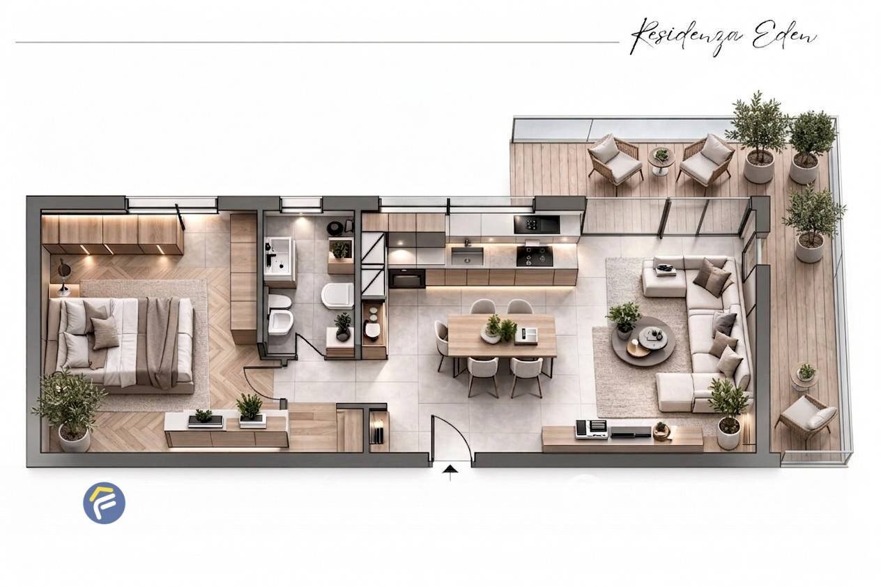 Foto 6 - Bilocale Via Villagrande
 
snc, Varazze - planimetria 1