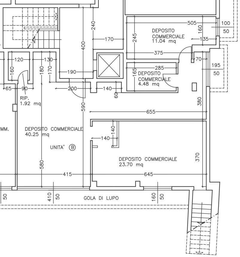 Foto 21 - Magazzino Quartu Sant'Elena - planimetria 1