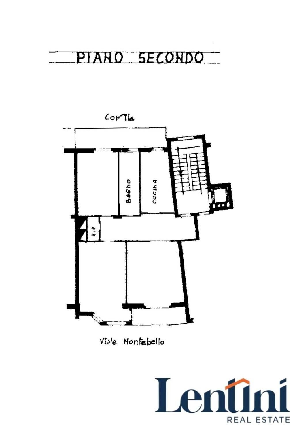 Appartamento viale Montebello, 1, Casale Monferrato - planimetria 1