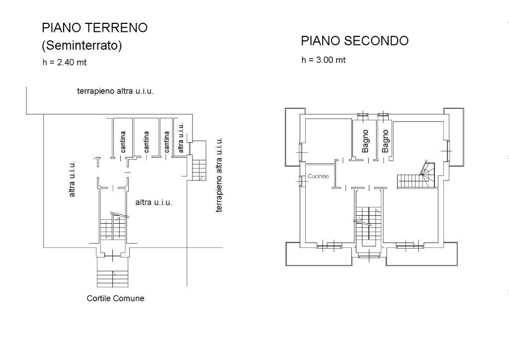 Apartment Via S. Giovanni Bosco, Caselette - floor plans 1