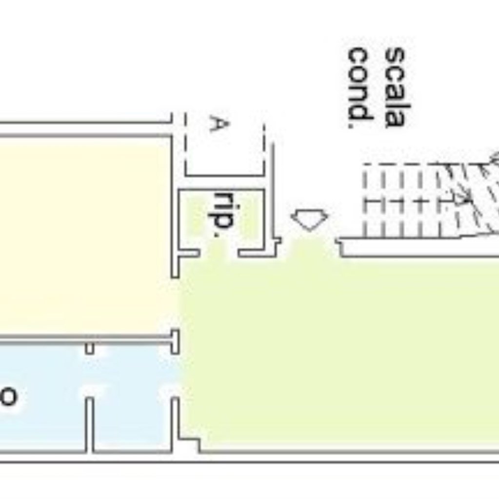 Two-room apartment Via Ascanio Sobrero, 1, Cuneo (neighborhood Gramsci) - floor plans 1