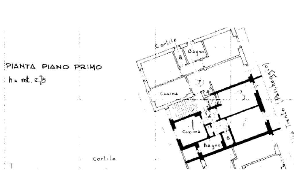 Trilocale Via Trento, Piossasco - planimetria 1