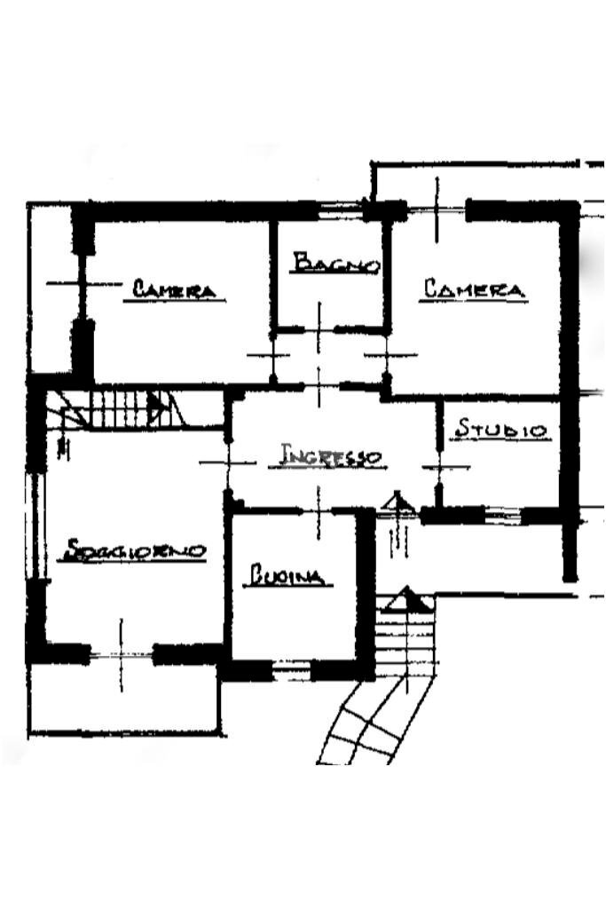 Porzione di casa Via Torino, San Francesco al Campo - planimetria 1
