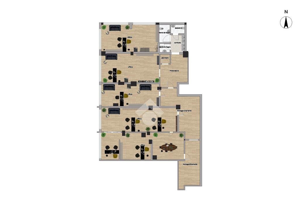 Negozio Milano, Milano (zona Città Studi) - planimetria 1