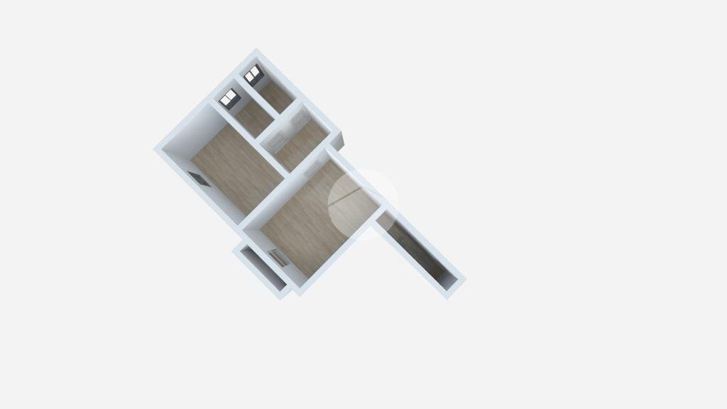 Two-room apartment Via Val Passiria, Milano (neighborhood Corvetto) - floor plans 1