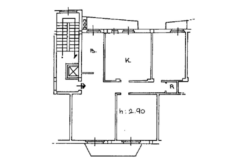 Trilocale Corso Risorgimento, Novara - planimetria 1
