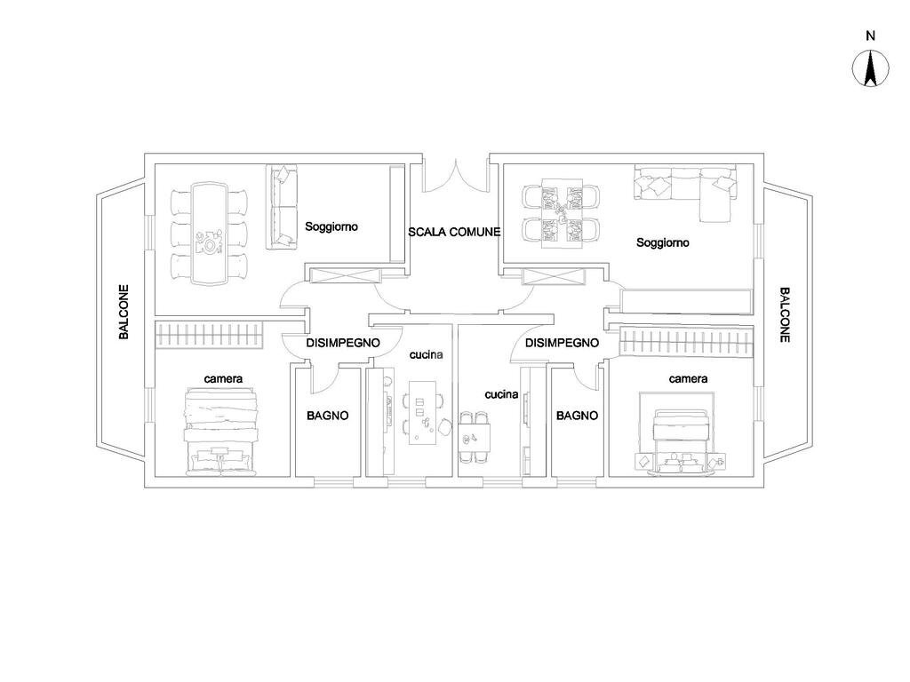 Villa Via Volta, Bareggio - planimetria 1