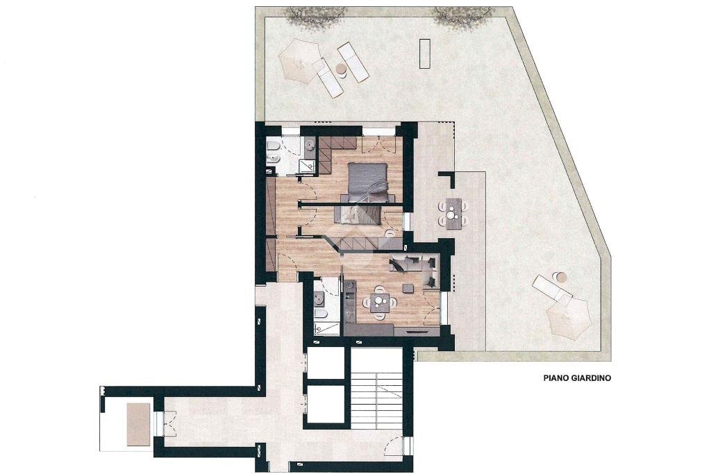 Trilocale Via Umbria, Peschiera Borromeo - planimetria 1