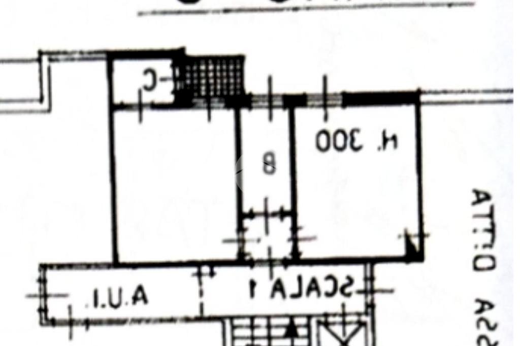 Bilocale Via Alessandro Volta, Garbagnate Milanese - planimetria 1