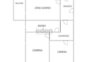 planimetria - Trilocale Viale Leonardo da Vinci 85, Modena - foto 6