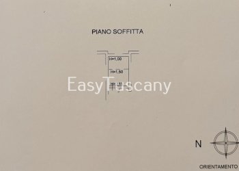 Pianta soffitta.jpeg - Quadrilocale Via Vecchia II 243, Lucca - foto 30