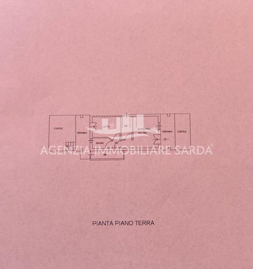 ritaglio plan catastale.jpg - Appartamento Viddalba - planimetria 1