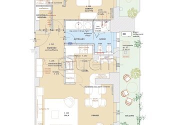 planimetria - Bilocale Via Edmondo de Amicis, n., Rho - foto 7