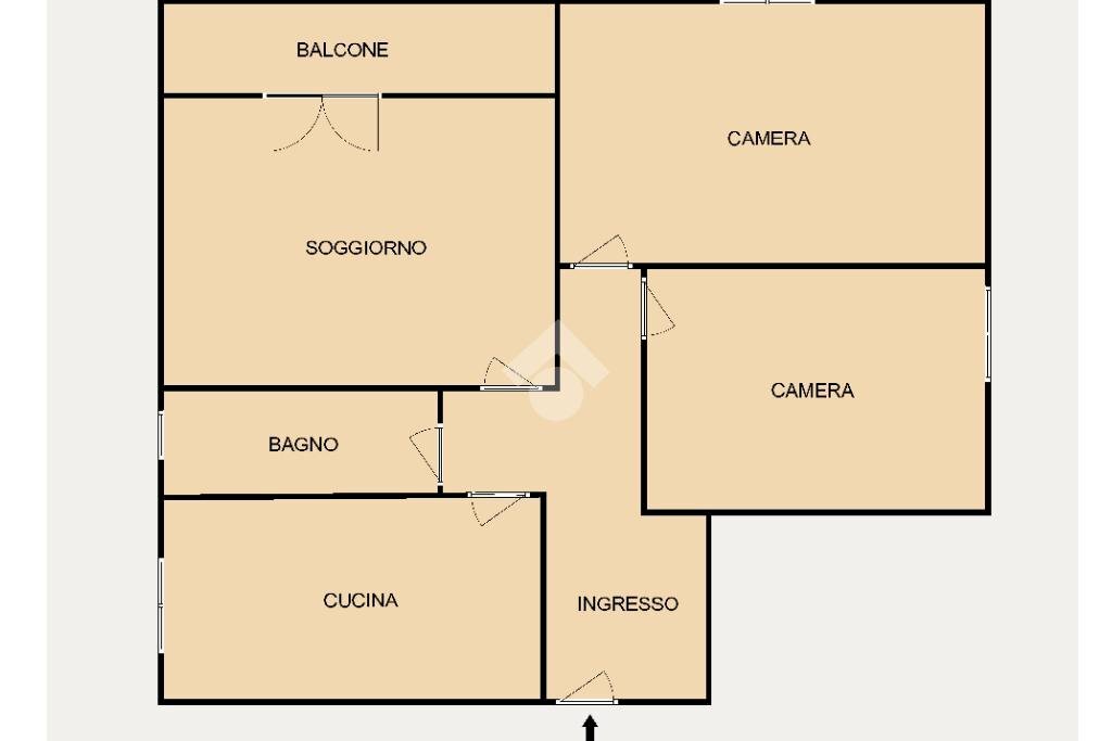 Quadrilocale Viale Faraggiana, Albissola Marina - planimetria 1